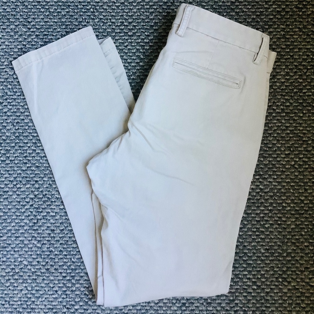 Beige men pants